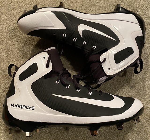 Nike Huarache Elite Mens Baseball Cleats Size 7 923428 412 Navy Blue