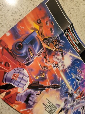 Hasbro Transformers Paper Insert - 1984 (Original) | eBay