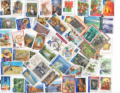 A LOVELY MIX OF ALL DIFFERENT INTERNATIONAL POST STAMPS FROM AUSTRALIA ...