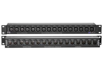 ART Audio P16 Rackmount 16-Ch Balanced XLR Patch Bay Passive Interface Patchbay