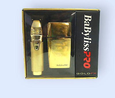 BaByliss PRO FXHOLPK2G GoldFX Collection Trimmer and Shaver