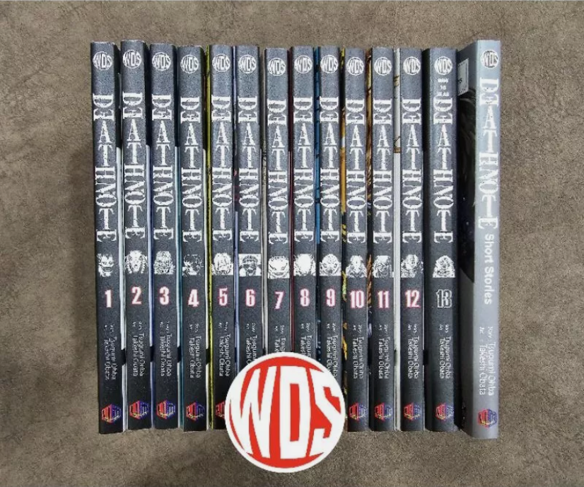 Death Note Manga English FULL SET Vol 1-13 Comic Books New by