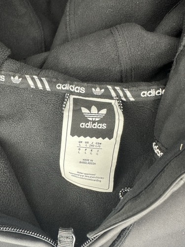 Adidas Greeley Softshell Jacket S95423 Snowboard Parka Hoodie Jacket Men L - Picture 4 of 5