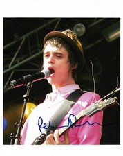 Pete Doherty "Babyshambles" autograph signed 20x25 cm picture 