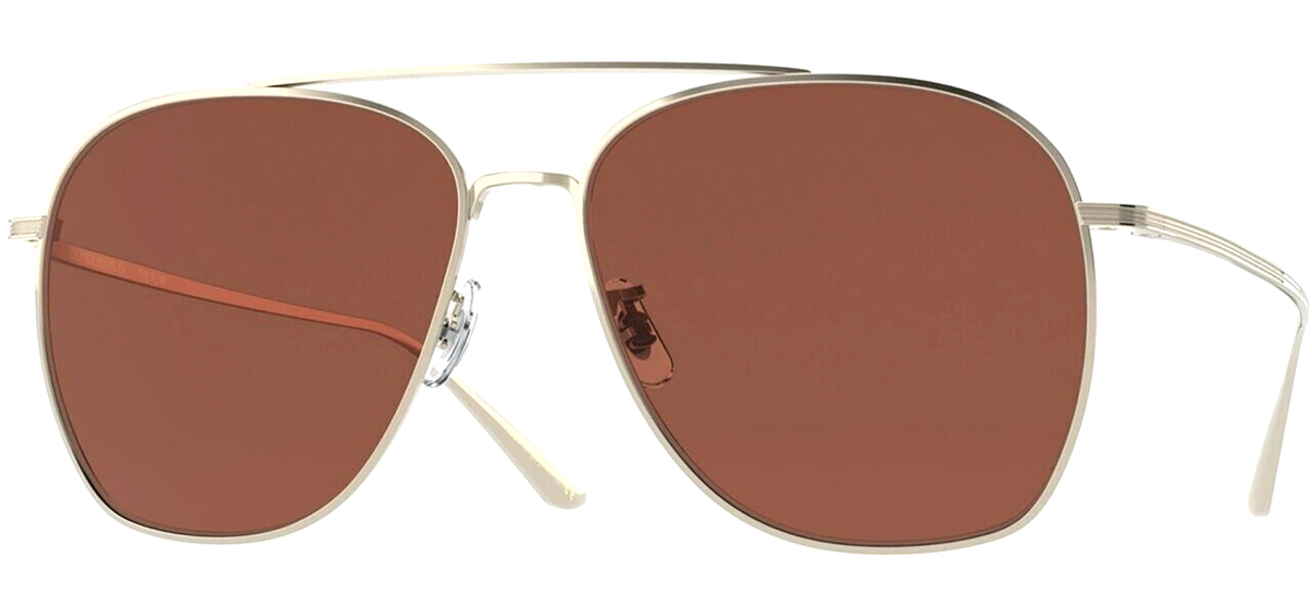 OLIVER PEOPLES The Row Ellerston Burgundy Square Unisex OLIVER PEOPLES The Row Ellerston Burgundy Square Unisex