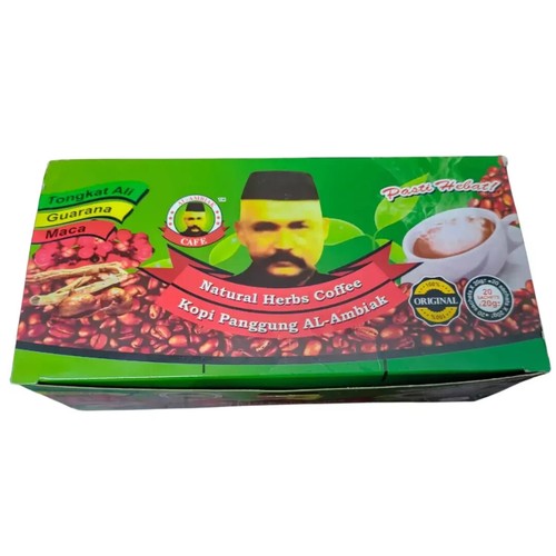 New Panggung Ambiak Coffee 20G x 20 Sachets Genuine Original Free Shipping - Picture 3 of 4