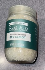 Trader Joe  s Bath Salt Mediterranean Bergamont 10.5 oz