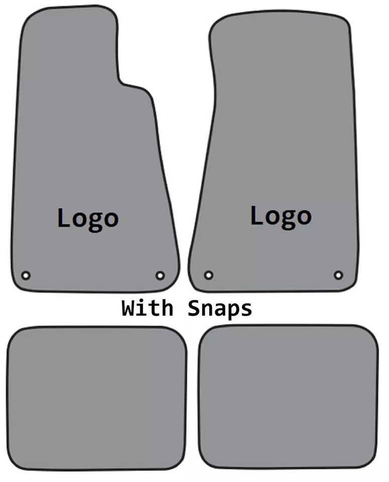 Tapetes de assoalho ACC 1991-1996 Buick Roadmaster Shield logotipo 4 peças Cutpile - Imagem 4 de 4