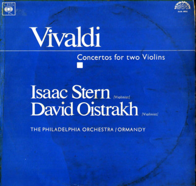 VIVALDI - Concertos for Two Violins (1969) LP David Oistrakh Isaac Stern Ormandy