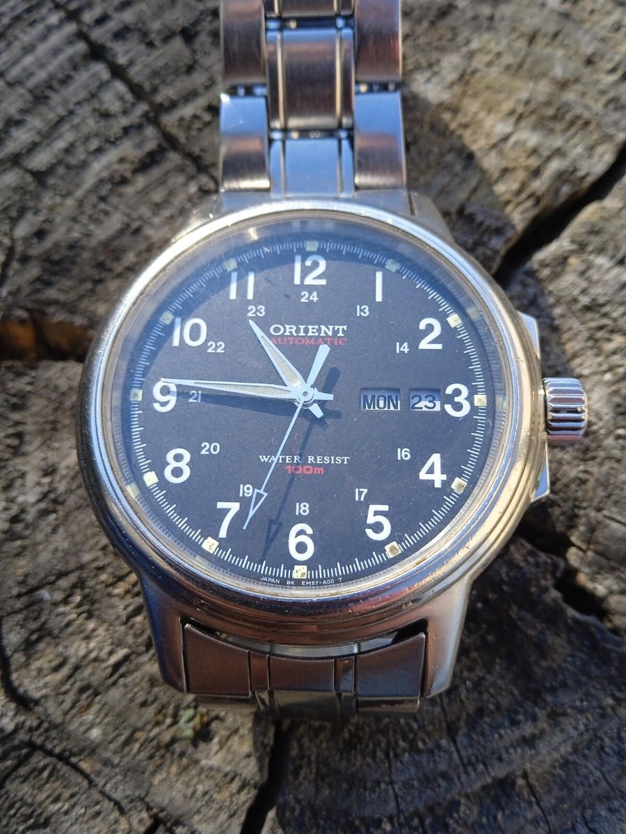 【稼動品】ORIENT AUTOMATIC ERAM-C0 CA Orient EM57-CO-CA Automatic Japan Watch Serviced Good Working | eBay