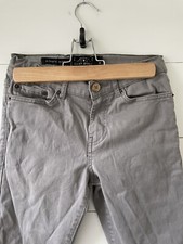 Lucky Brand Youth Boys Sz 10 Authentic Skinny Chino Gray