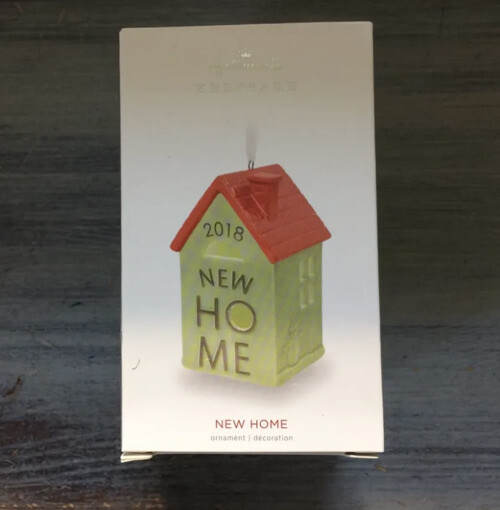 HALLMARK 2018 NEW HOME KEEPSAKE CHRISTMAS ORNAMENT NEW 