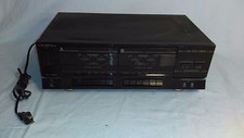 Crown TD-A20 Dual Stereo Tape Cassette Deck - Tested 