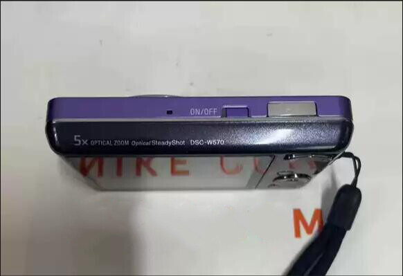 SONY Cyber-shot DSC-W570 パープル Sony Cyber-Shot DSC-W570 16.1MP Digital Camera w/5x Zoom