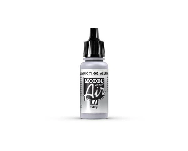 VALLEJO MODEL AIR ALUMINIUM 17ml.Cod.AV71062