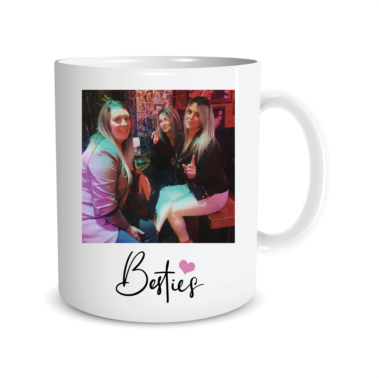 Personalised Mug Add Any Photo Gift For Best Friends Birthday Secret Santa Gift