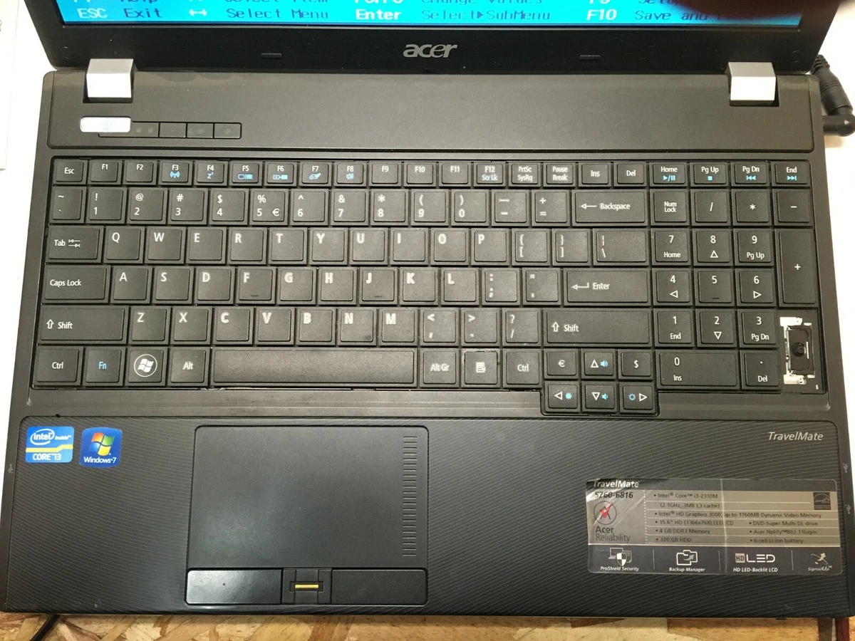 Acer travelmate 5760 deals