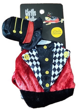 Thrills  Chills Collection Ringmaster Reptile Costume For Bearded Dragons