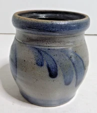 ROWE pottery works small crock 1991