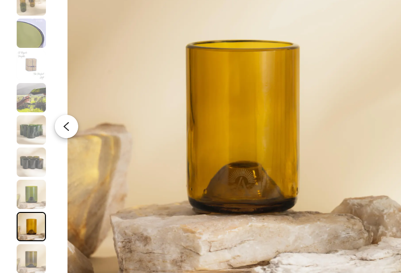 Eco-Friendly Handcrafted Stemless Wine Glass Set - 4-Piece  