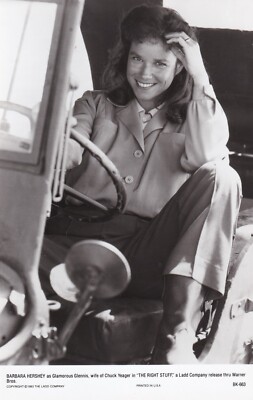Original Pressefoto Film The Right Stuff Barbara Hershey 1983