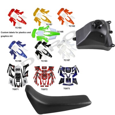 Plastics Kit/ Graphics/ Seat/ Tank For Apollo Orion 125cc 150cc 250cc Pit Bike