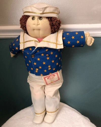 Cabbage Patch Xavier Roberts 24" Little People  -Dale Silas Sailor Doll