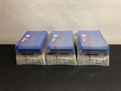 Eppendorf T.I.P.S. 20uL PCR Clean 022492250 Lot Of 3