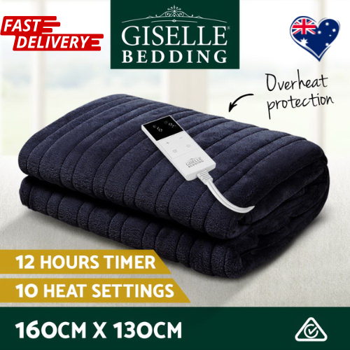 Giselle Bedding Heated Electric Throw Blanket Washable Indoor & outdoor Gift - Picture 3 of 9