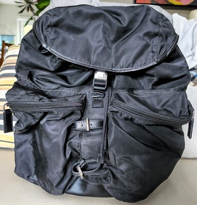 PRADA TESSUTO NYLON DRAWSTRING BAG PACK 【公式通販】