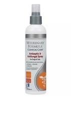 Veterinarian Formula Clinical Care Antiseptic, Antifungal Spray 8 oz 4 Pack