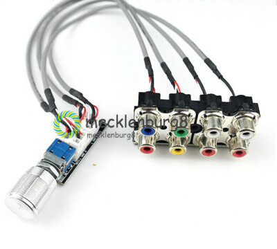 Preamplifier 3-Way Stereo Audio Source Switching Board Audio Signal Switcher
