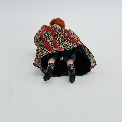 Artisan MARCIA BACKSTROM Leopard Lady Doll Dollhouse Miniature Standing RARE - Picture 16 of 18
