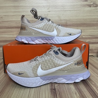 Nike React Infinity Run Flyknit 3 'Oat' DZ3016-101 WMNS Size 8.5/ 7 Men