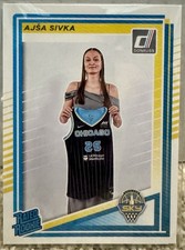 2025 Panini Donruss WNBA - Rated Rookie Ajsa Sivka #93 (RC)