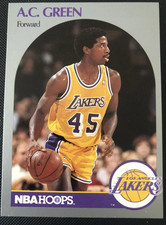 1990-91 NBA Hoops - A.C. Green #156