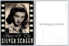 Lauren Bacall Stars of the Silver Screen Postcard Athena International England