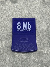 Intec 8MB PURPLE Memory Card for Nintendo Gamecube Gaming Console System