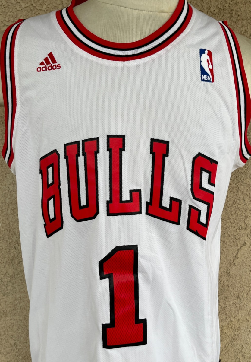 Adidas Chicago Bulls Derrick Rose #1 Swingman Basketball Jersey