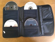 Media Storage Travel Case Holds 24 Discs Comes With 4 Free Discs