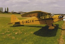 G-AGIV Piper Cub - Vintage Civil Aircraft Photo - Aviation Photograph - G-AGIV