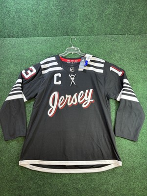 Nico Hischier #13 New Jersey Devils NHL Hockey Adidas Jersey Size