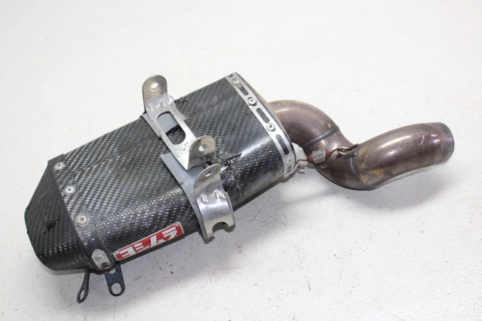2005-2006 Kawasaki Ninja Zx-6r Zx636c Yoshimura Exhaust Pipe Muffler Slip On Can