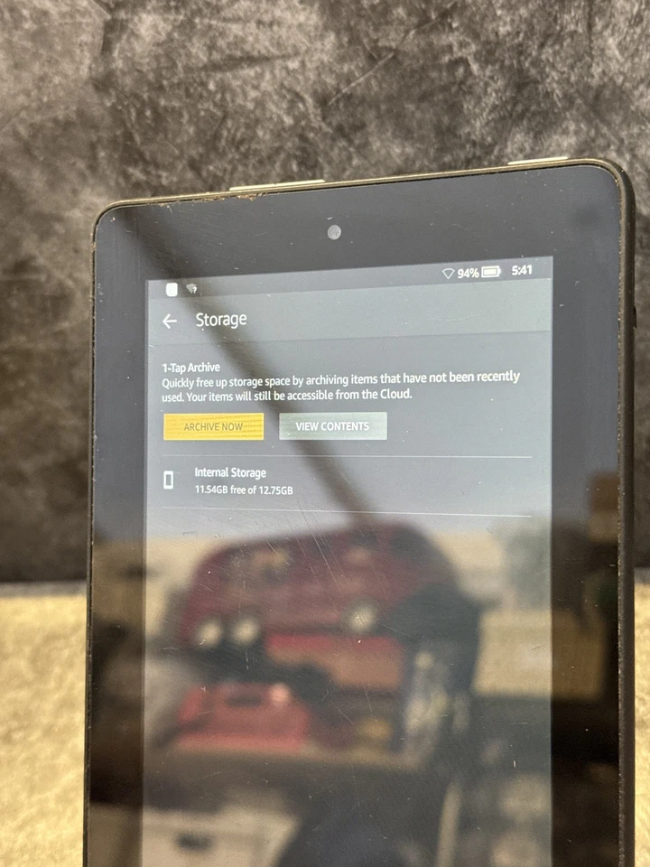 Amazon Fire 7 (5th Generation) 7-inch Compact Android Tablet 16GB Used - Image 3 of 4