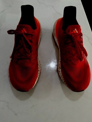 Adidas Ultra Boost Light Better Men s Size 9 Scarlet Red