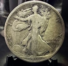 1916 D Walking Liberty Half Dollar 90% Silver KEY DATE Nice!