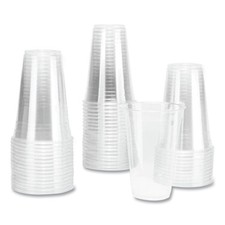 Karat CKC20 20 oz PET Plastic Cups - Clear 1000/CT New