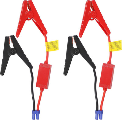 2Pcs Jump Starter Cable Replacement Emergency Car Portable Battery Jump Starter