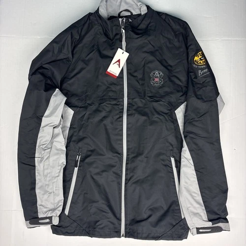 United States Park Police Antigua Legend Men’s Medium Jacket Black Silver New - product listing photo