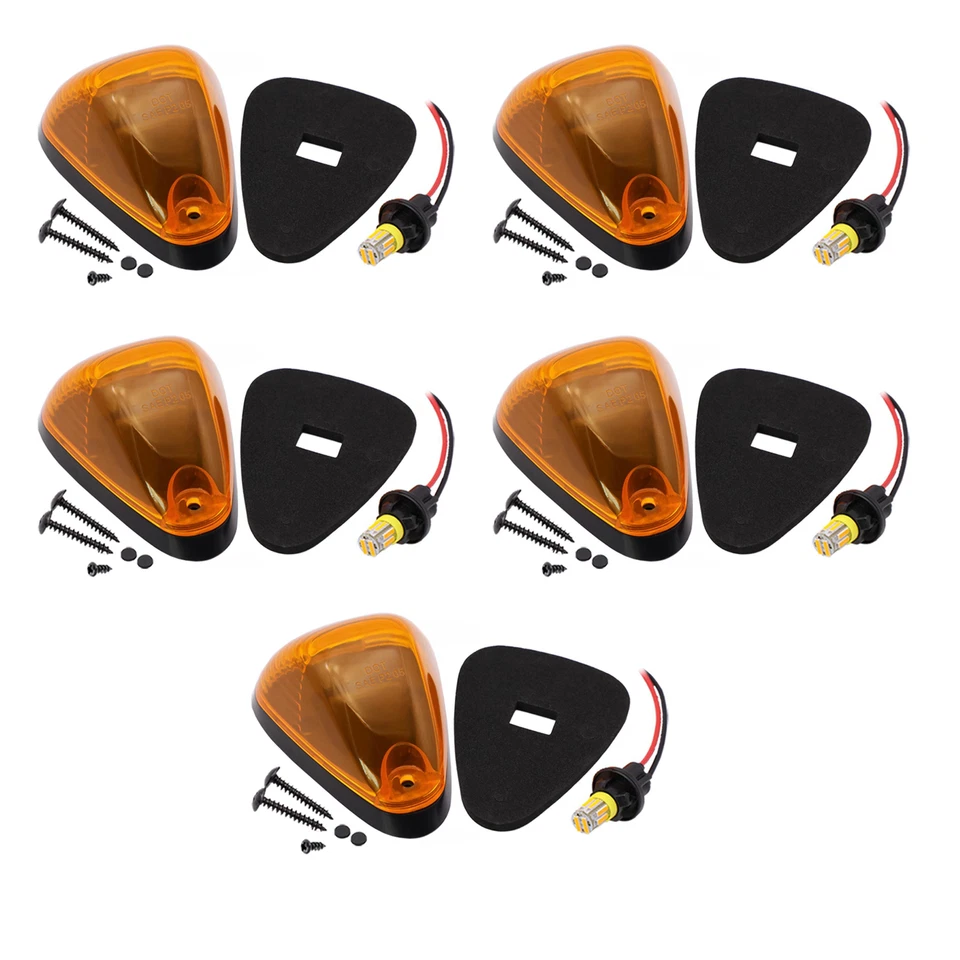 Amber LED Roof Top Cab Running Light For Ford F250 F350 F450 F550 F650 F750 - Image 4 of 4